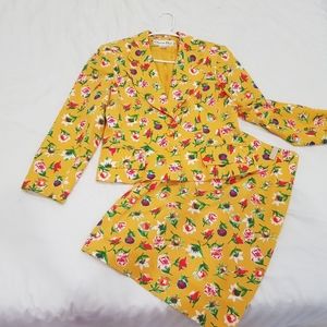 Christian Dior skirt suit